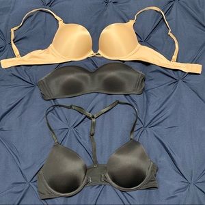 3 size 34A Victoria’s Secret Bras